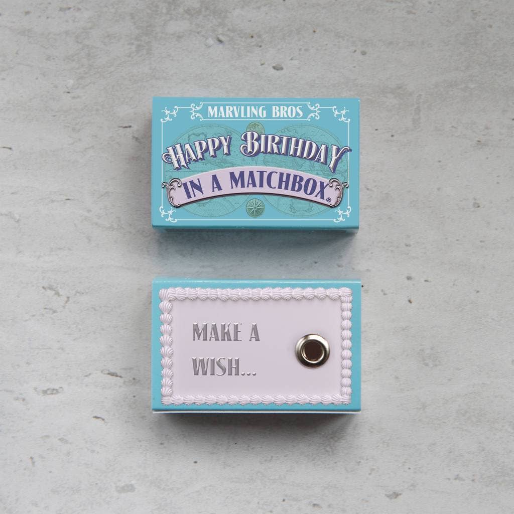 Marvling Bros Ltd - Happy Birthday Pearl In A Matchbox