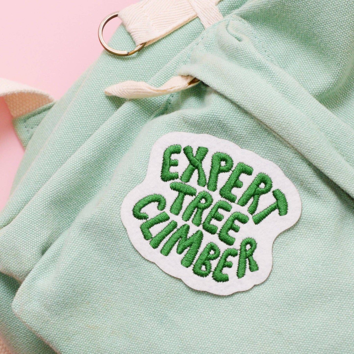 Alphabet Bags - Expert Tree Climber - Embroidered Patch