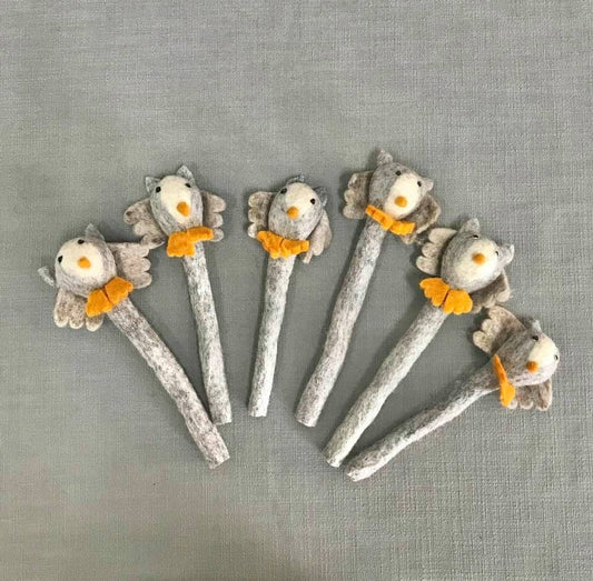 The Winding Road - Pencil Topper - Owl