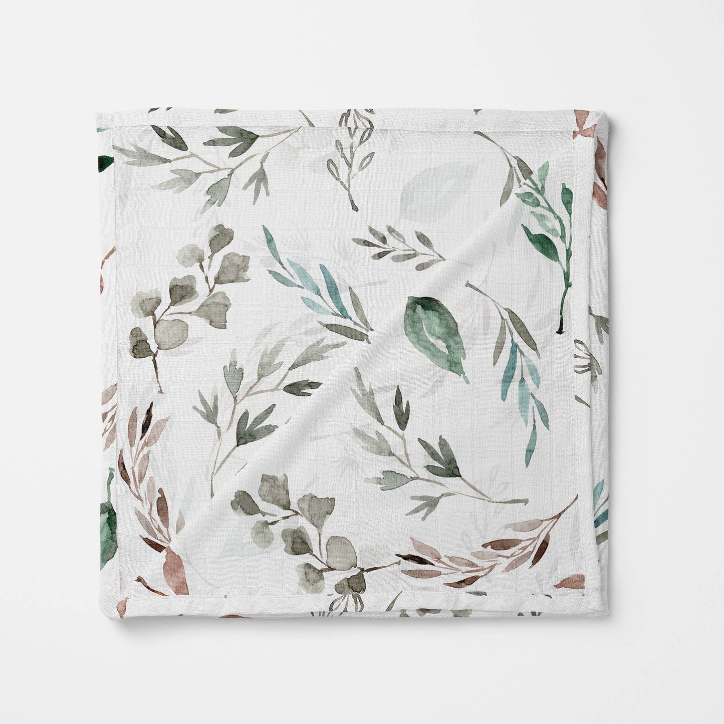 Banks-Lyon Botanical - Bamboo Baby Swaddle Blanket, Botanical Print