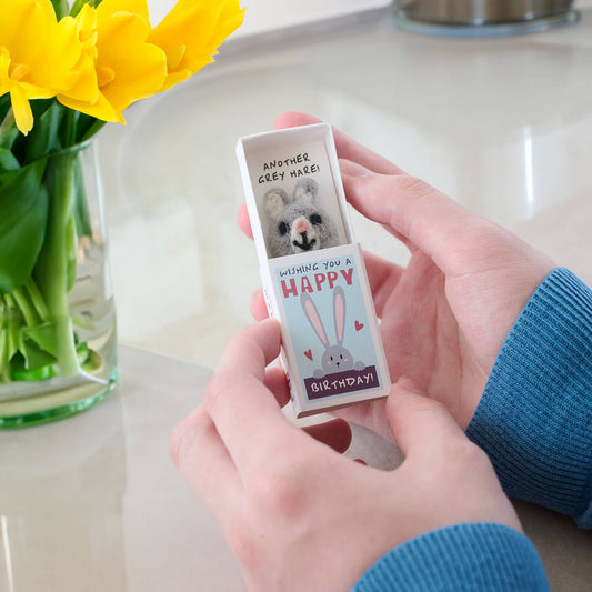 Marvling Bros Ltd - Happy Birthday Another Grey Hare In A Matchbox
