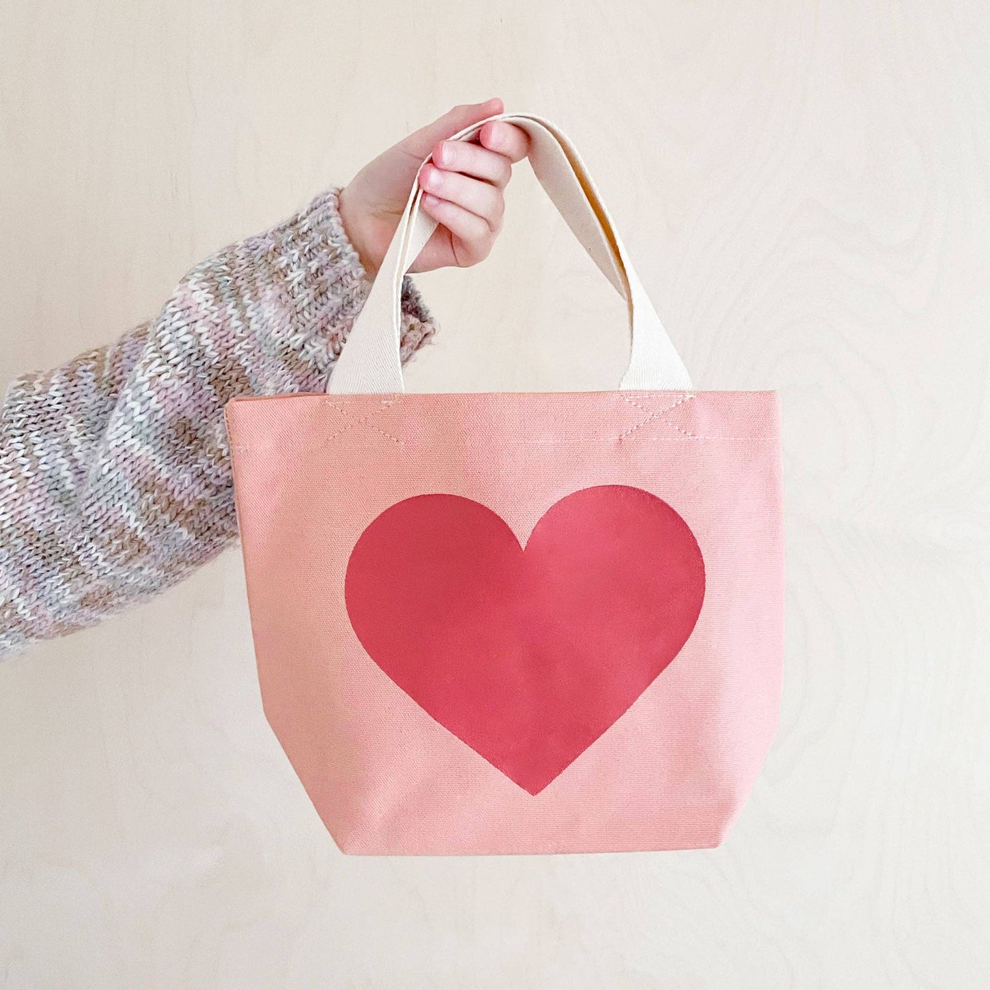 Alphabet Bags - Heart - Little Pink Bag