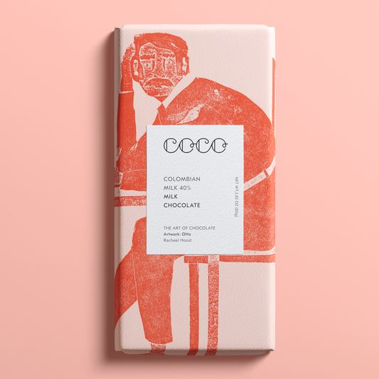 COCO Chocolatier - Colombian Milk 40% Chocolate Bar