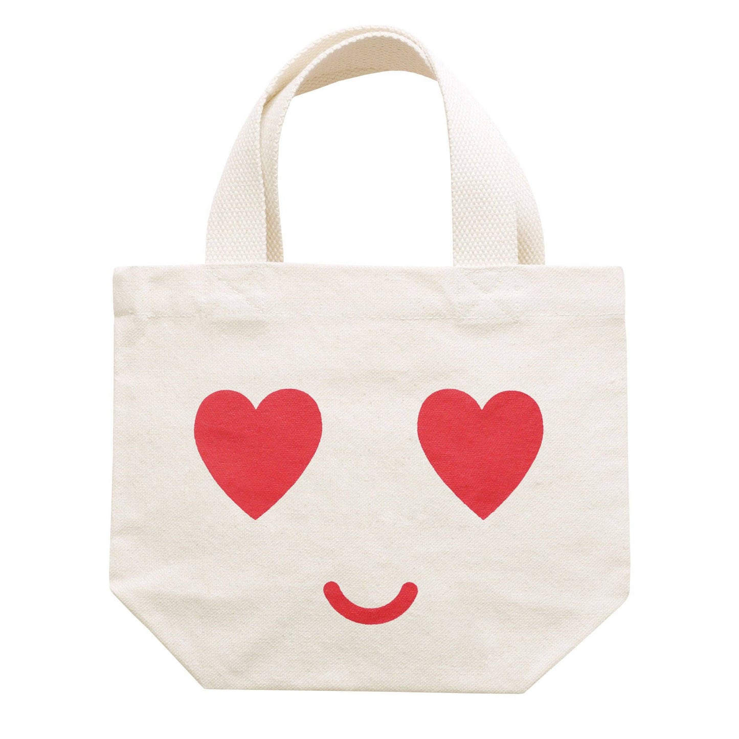 Alphabet Bags - Heart Eyes - Little Canvas Bag
