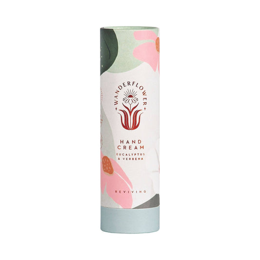 Wanderflower - 50ml Reviving Hand Cream Tube - Eucalyptus & Verbena