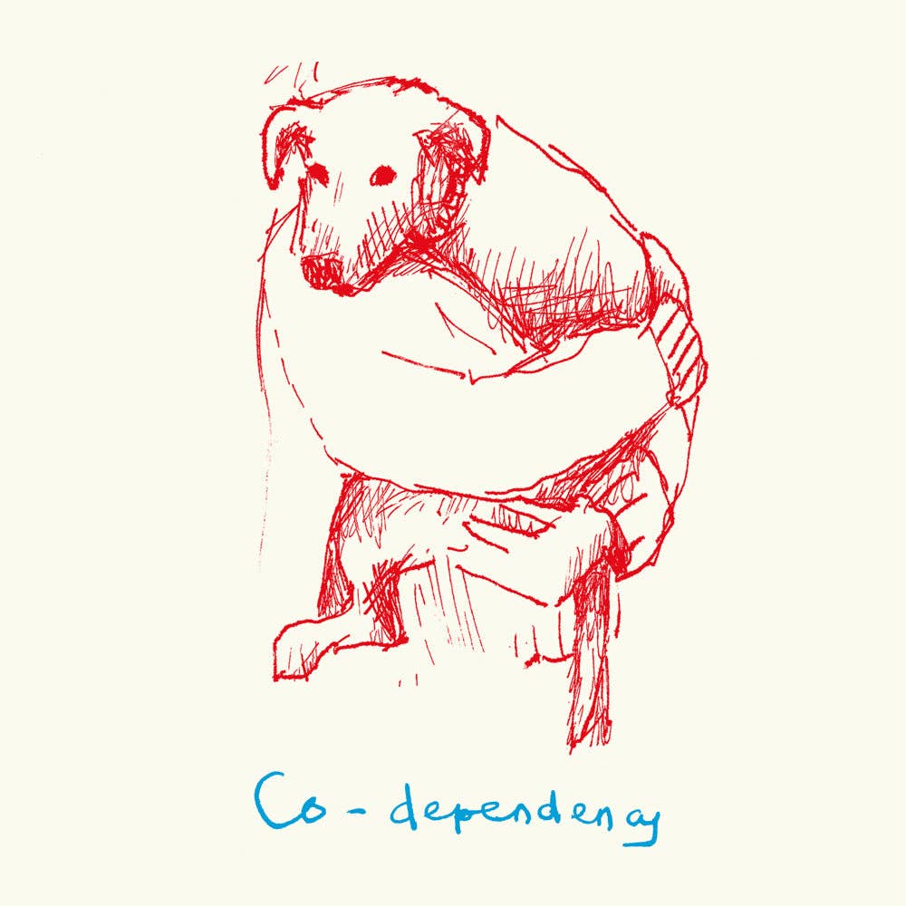 Poet and Painter - 'Co-Dependency' Greetings Card , FP162
