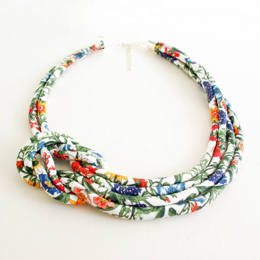 Bunny Bosworth - Reef Knot Necklace - Meadow Flowers