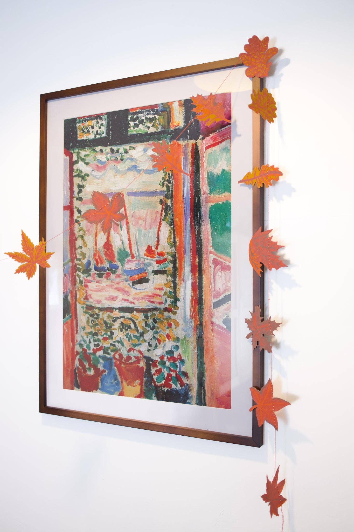 East End Press - Autumn Leaves Sewn Garland