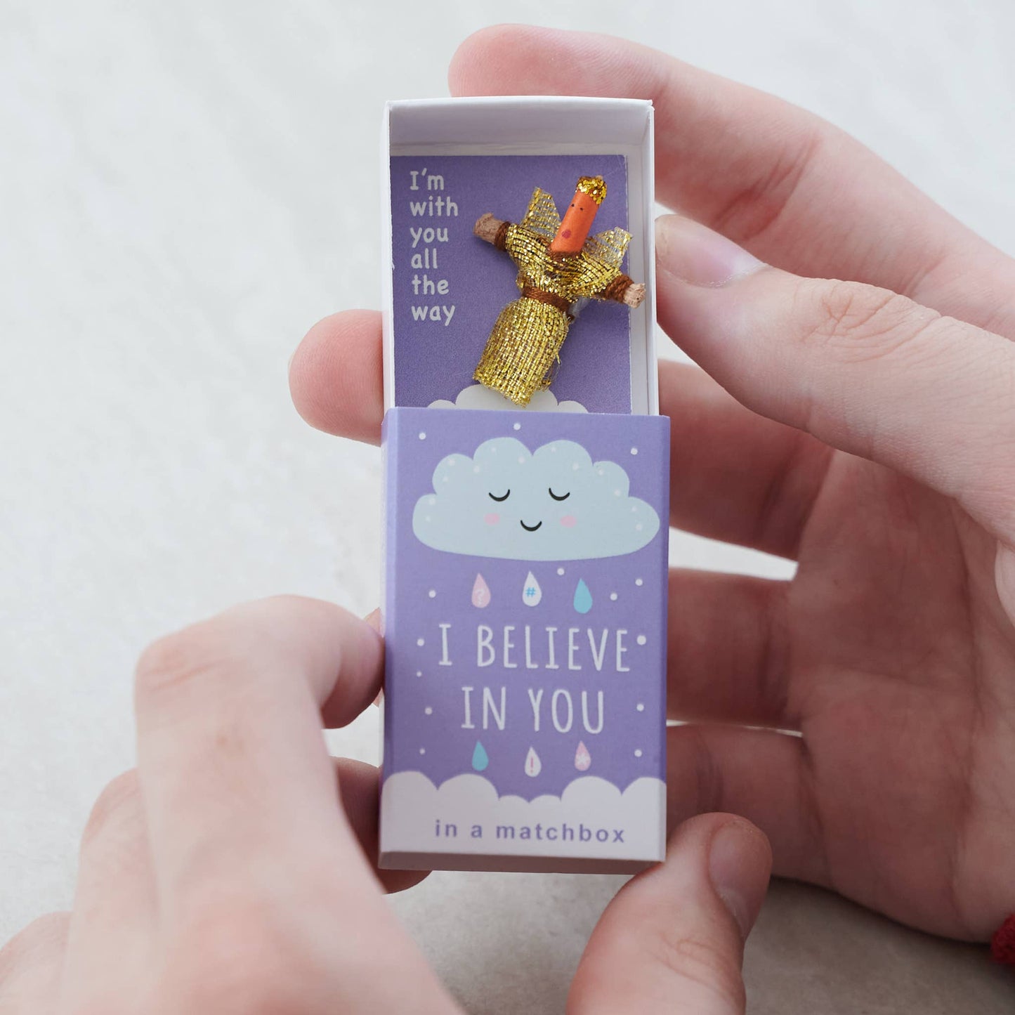 Marvling Bros Ltd - Angel Worry Doll In A Matchbox