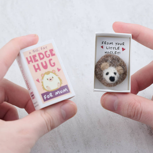 Marvling Bros Ltd - A Big Fat Hedgehug For Mum In A Matchbox