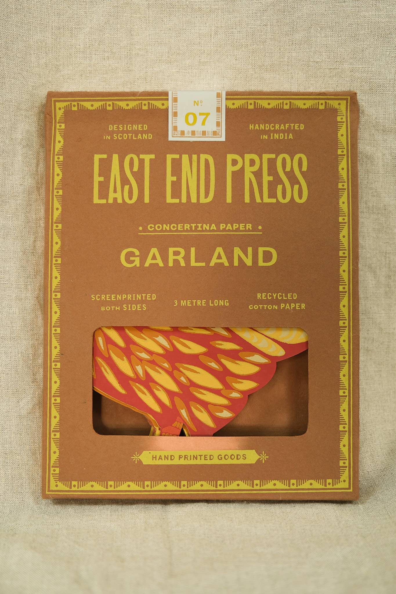 East End Press - Chickens Concertina Garland
