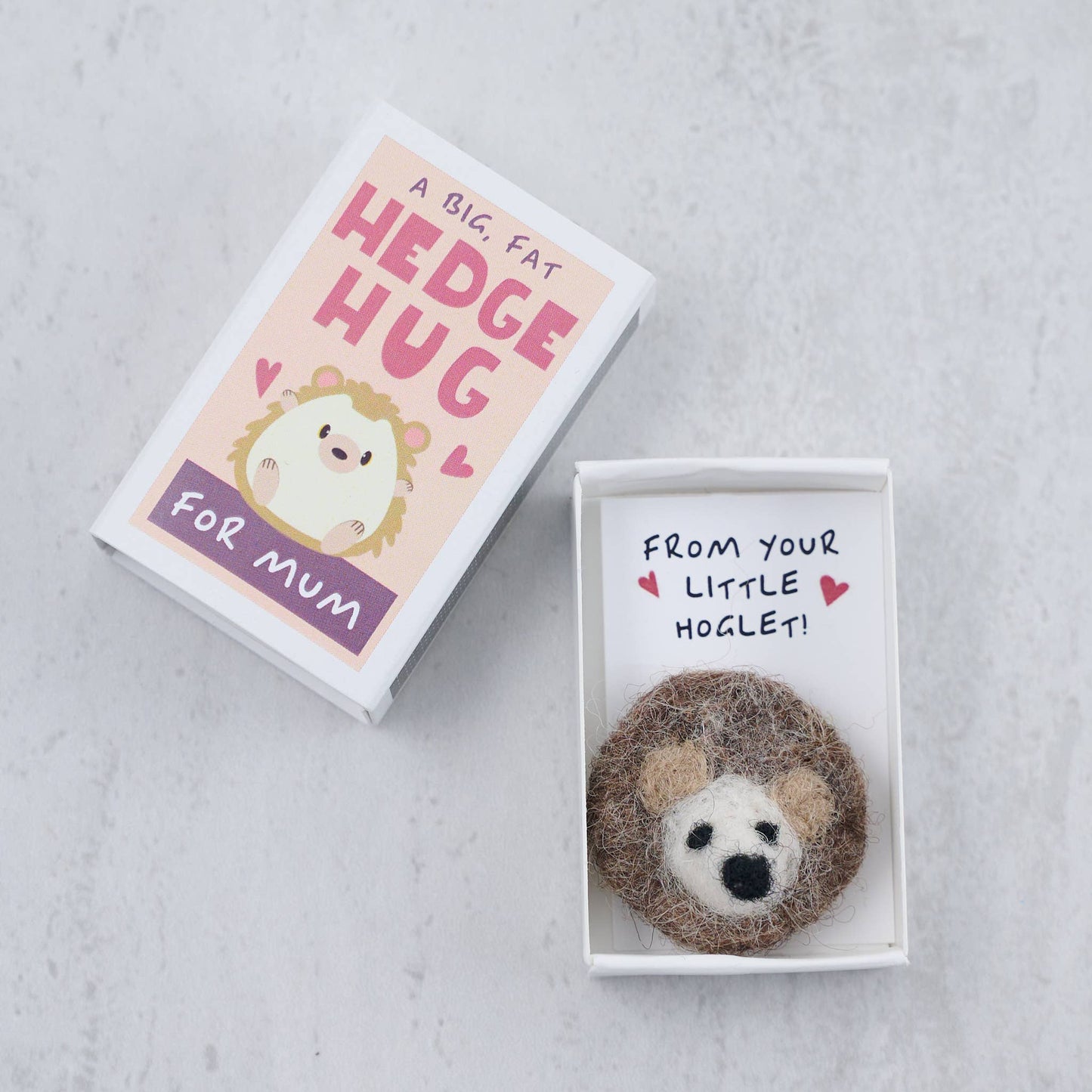 Marvling Bros Ltd - A Big Fat Hedgehug For Mum In A Matchbox