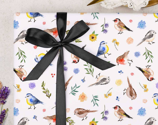 Making Meadows Ltd - Gift Wrap | Birds Wrapping Paper Sheet