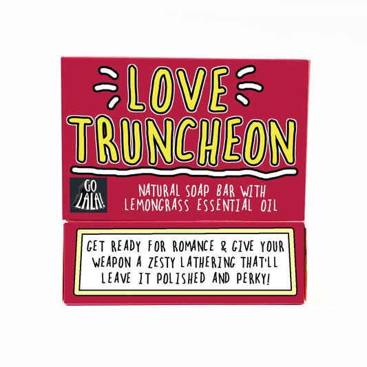 Go La La - Love Truncheon Soap Lemongrass Funny Gift