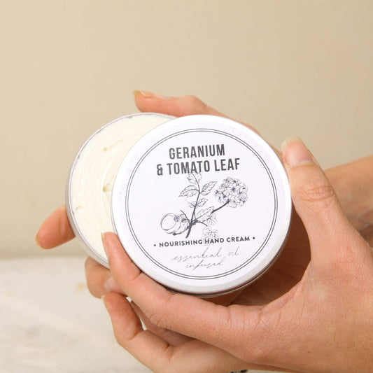 Norfolk Natural Living Hand Cream - Geranium and Tomato Leaf