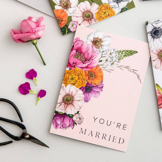 Catherine Lewis Design - Floral Brights - You're Married