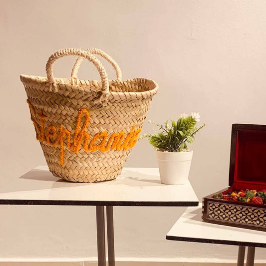 ‘Joy’ Straw Bag