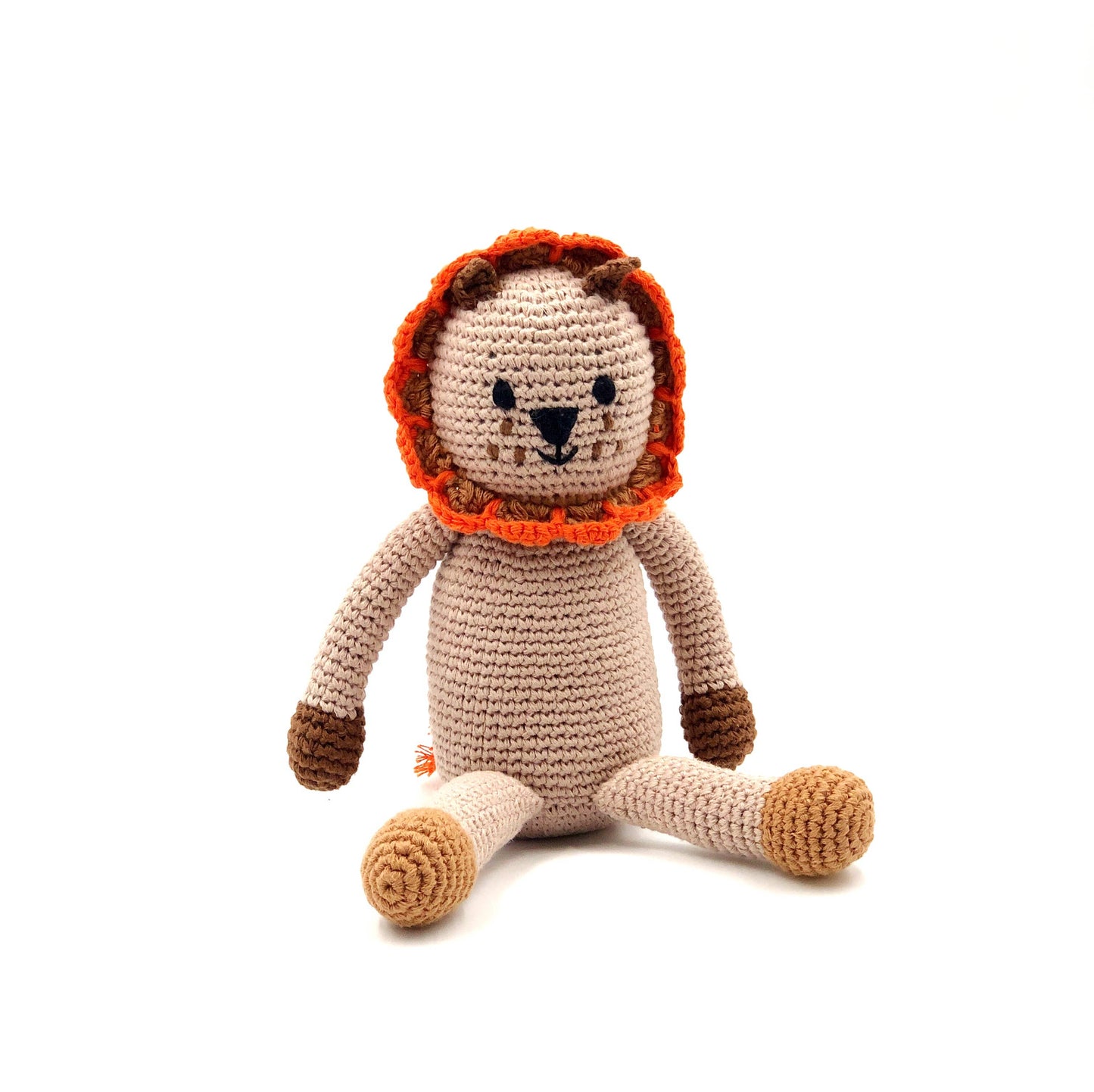 Pebblechild - Handmade Lion Rattle