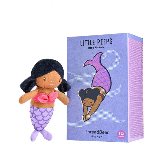 ThreadBear Design Ltd - Little Peeps Molly Mermaid