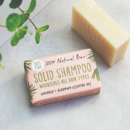 Vegan Lavender and Geranium Solid Shampoo